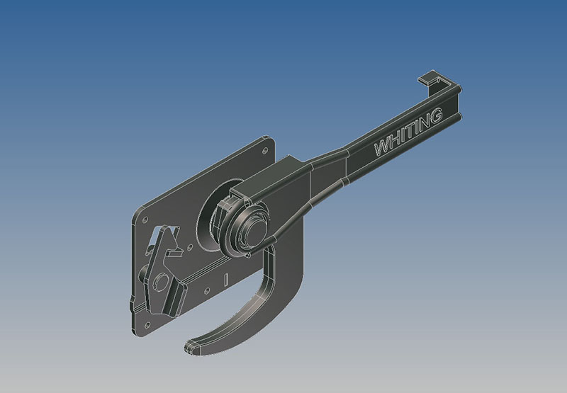#77 Type Lock with Inside Release Handle, Less Keeper